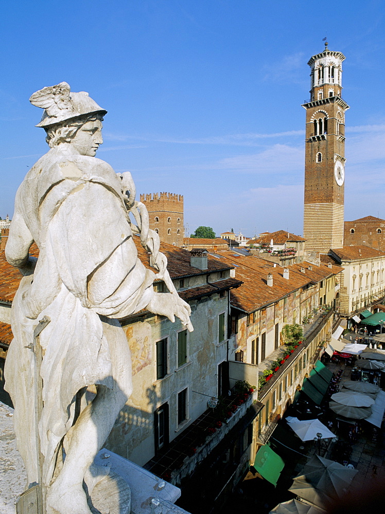 Skyline, Verona, Veneto, Italy, Europe