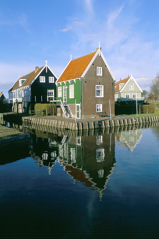 Harbour, Marken, The Netherlands (Holland), Europe