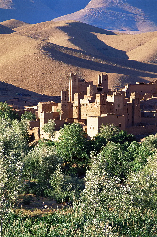 Kasbah, southern area, Morocco, North Africa, Africa