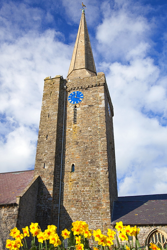 St. Mary's Church, Tenby, Pembrokeshire, Wales, United Kingdom, Europe