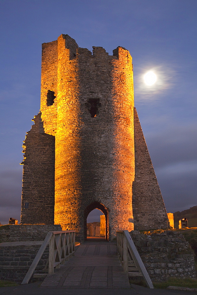 Aberystwyth Castle, Ceredigion, West Wales, United Kingdom, Europe