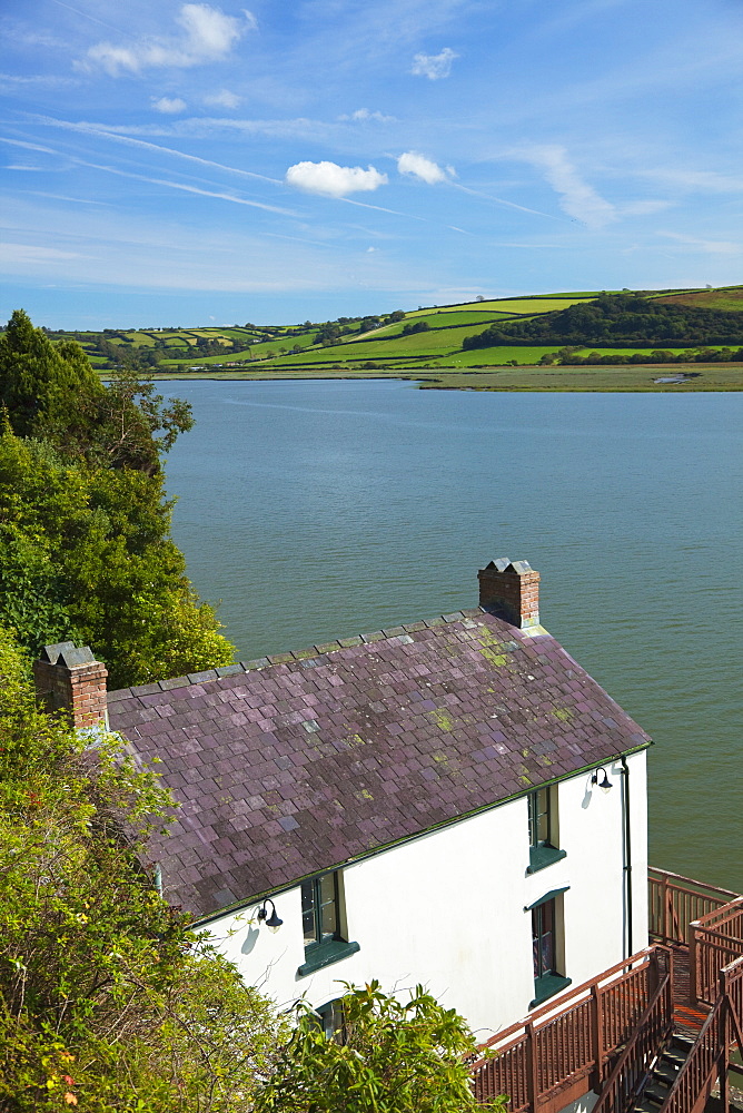 Dylan Thomas Boathouse, Laugharne, Carmarthenshire, Wales, United Kingdom, Europe