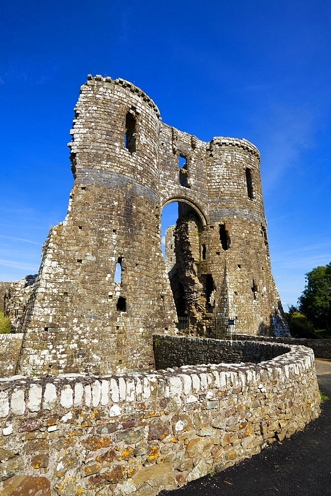 Llawhaden Castle, Pembrokeshire, Wales, United Kingdom, Europe