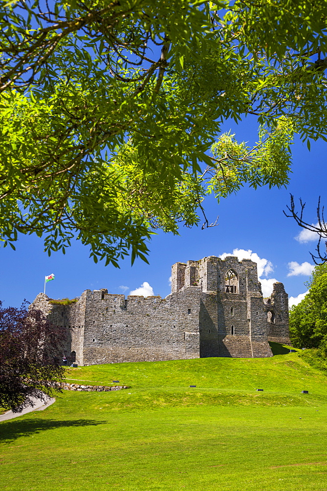 Oystermouth Castle, Mumbles, Gower, Wales, United Kingdom, Europe