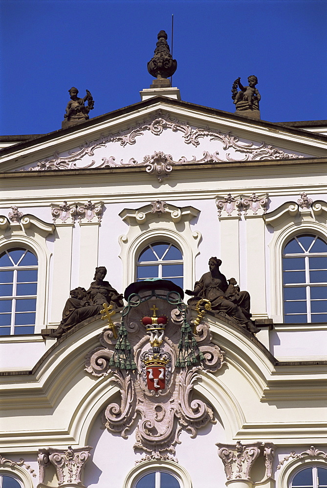 Detail, Archbishops's Palace, Prague, Czech Republic, Europe