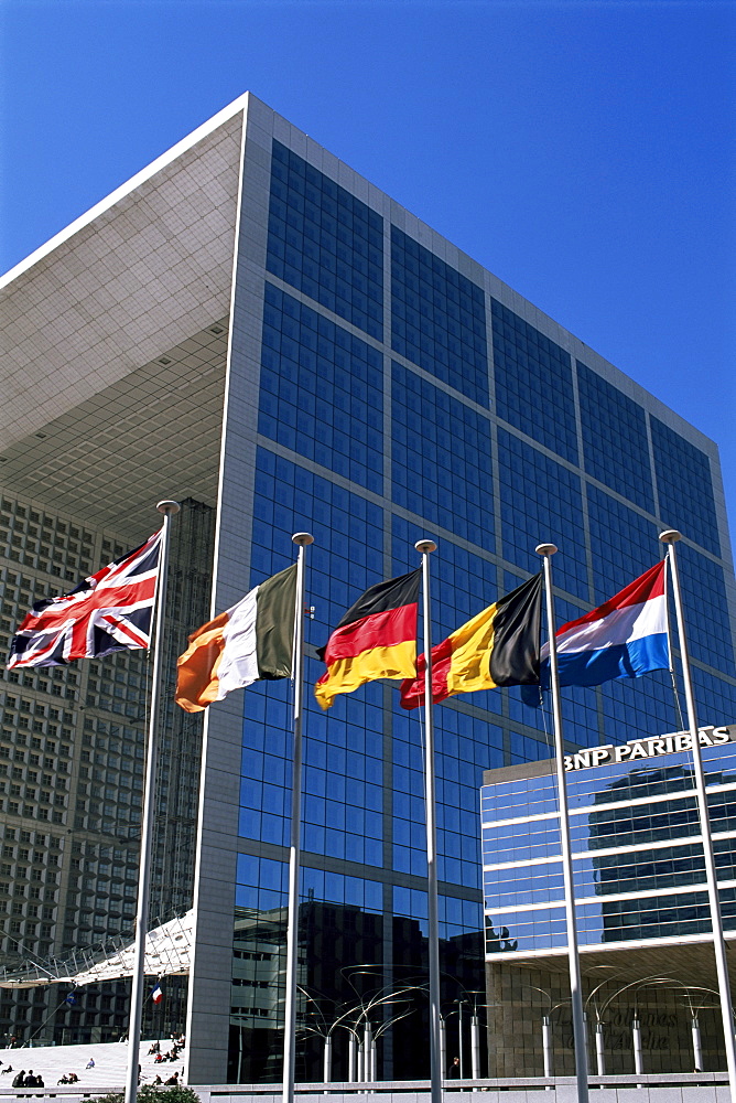 La Grande Arche, La Defense, Paris, France, Europe