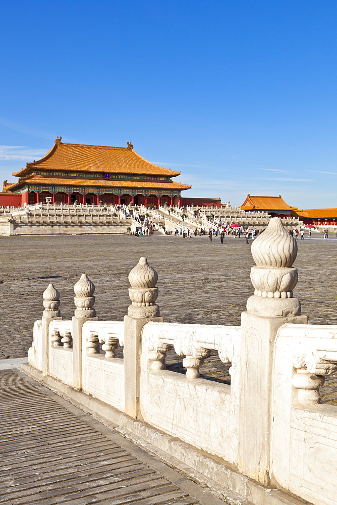 Hall of Supreme Harmony, Outer Court, Forbidden City, Beijing, China, Asia