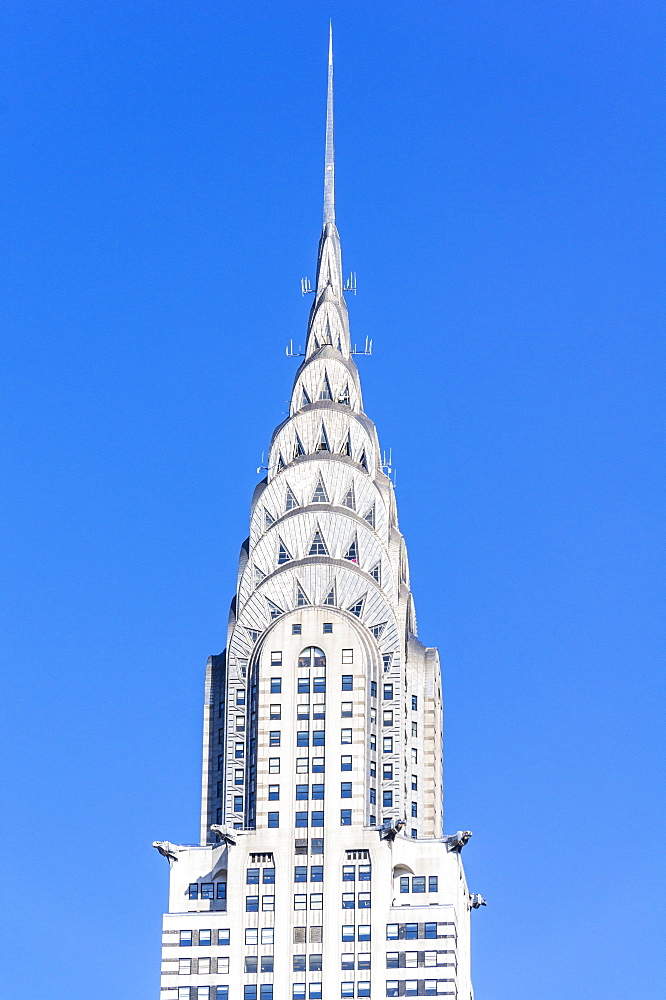 The art deco, stainless steel clad, Chrysler building, Manhattan, New York City, United States of America, North America