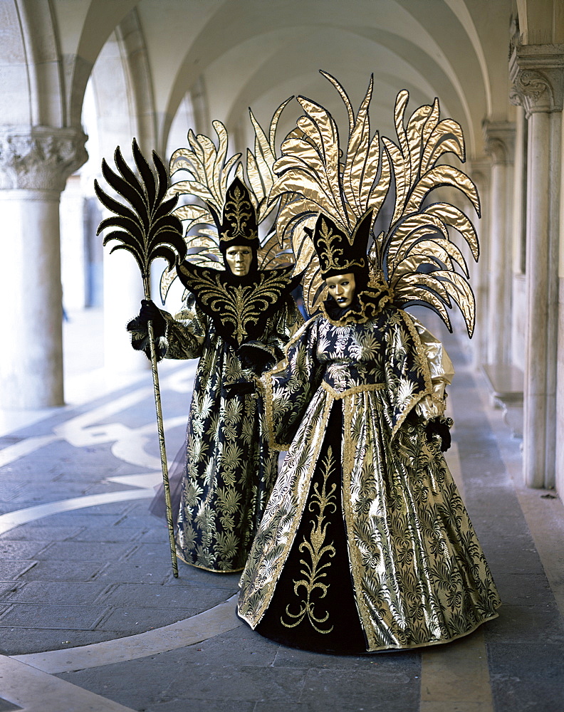 Carnival costumes, Venice, Veneto, Italy, Europe