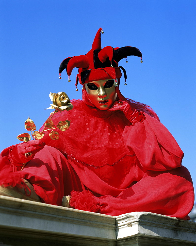 Carnival costume, Venice, Veneto, Italy, Europe