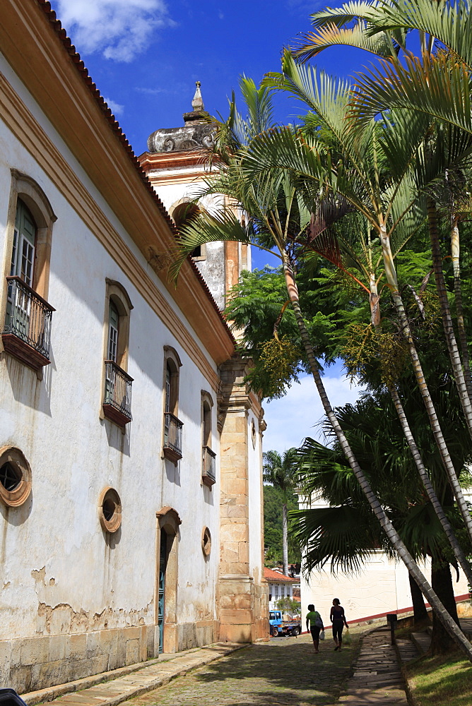 Historic town of Ouro Preto, UNESCO World Heritage Site, Minas Gerais, Brazil, South America