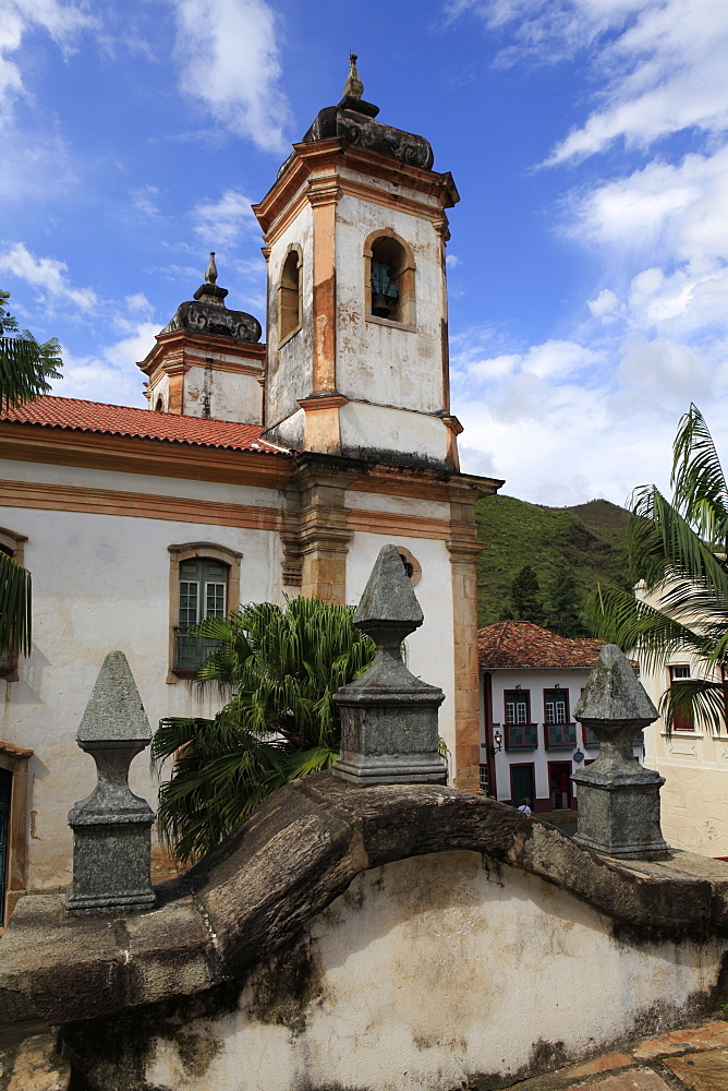 Historic town of Ouro Preto, UNESCO World Heritage Site, Minas Gerais, Brazil, South America