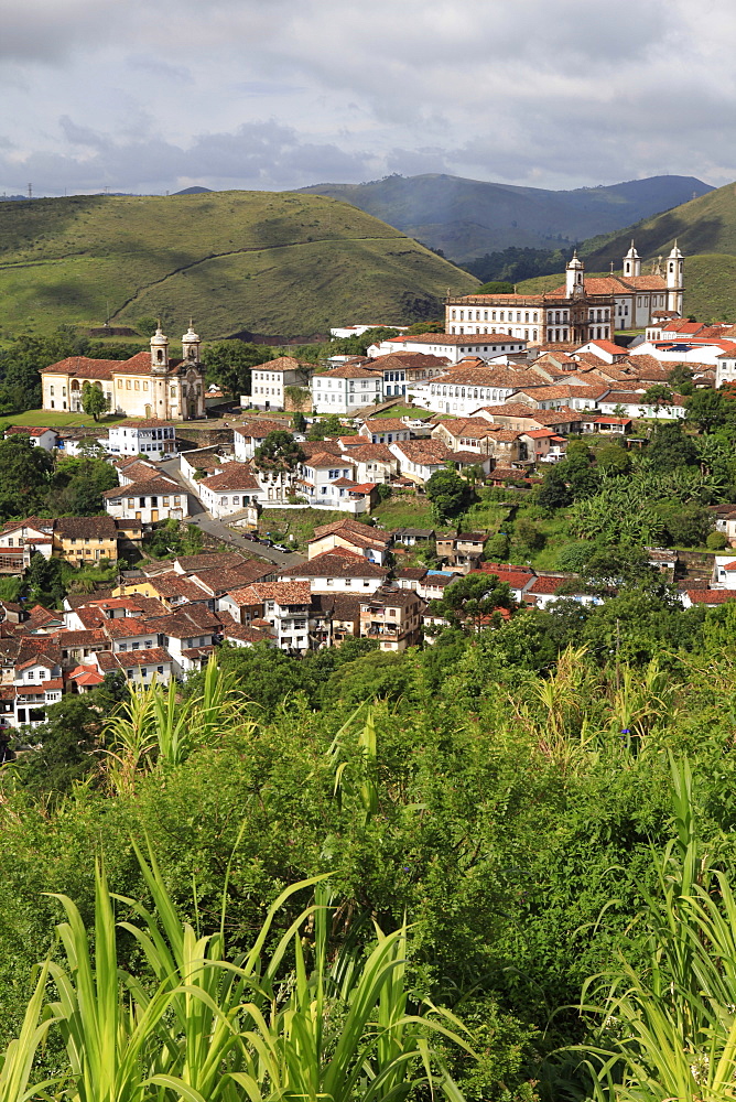 Historic town of Ouro Preto, UNESCO World Heritage Site, Minas Gerais, Brazil, South America