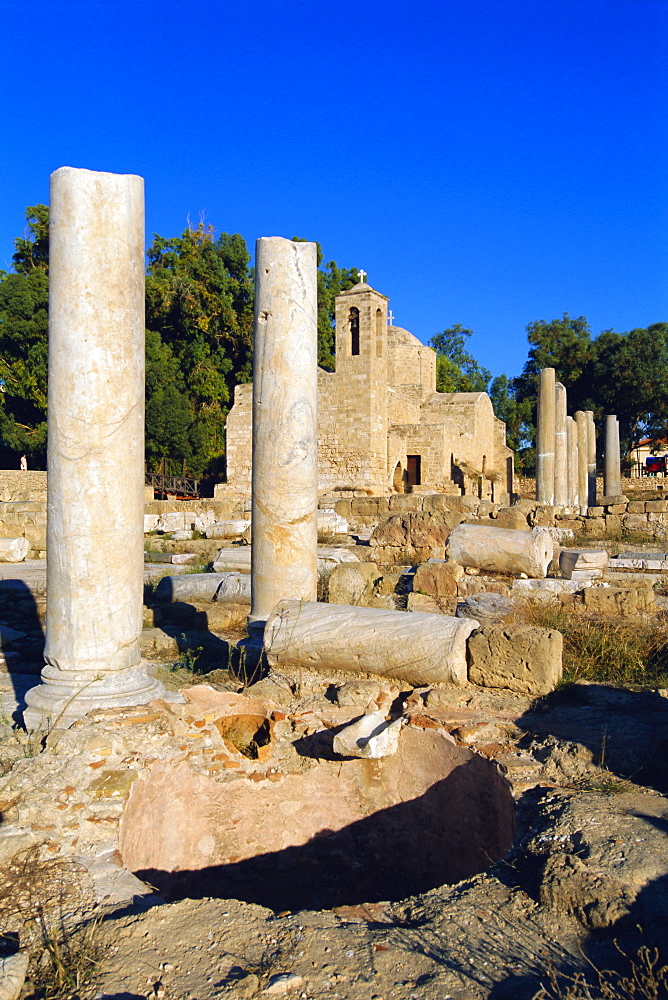 Greek TemplePaphos, Cyprus, Europe