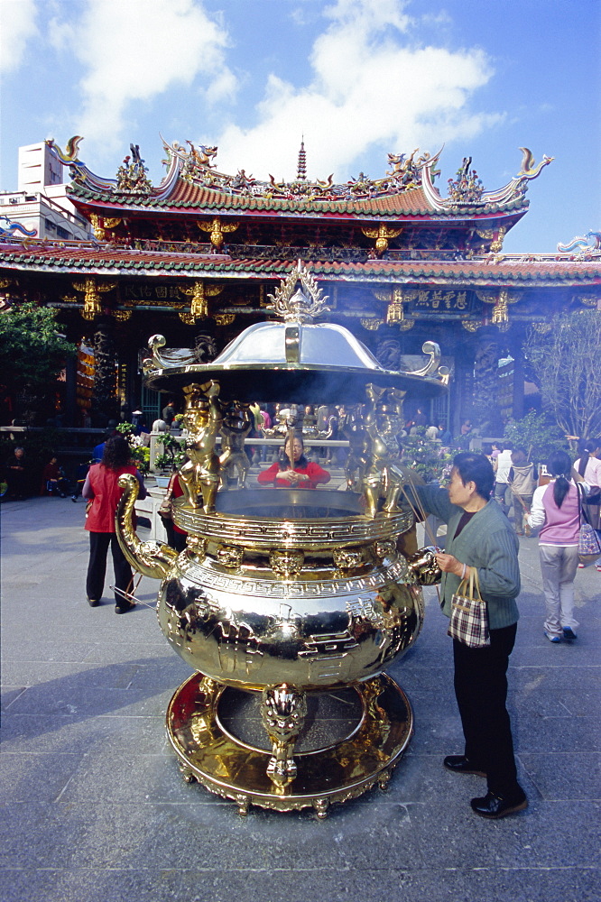 Temple, Taipei, Taiwan, Republic of China, Asia