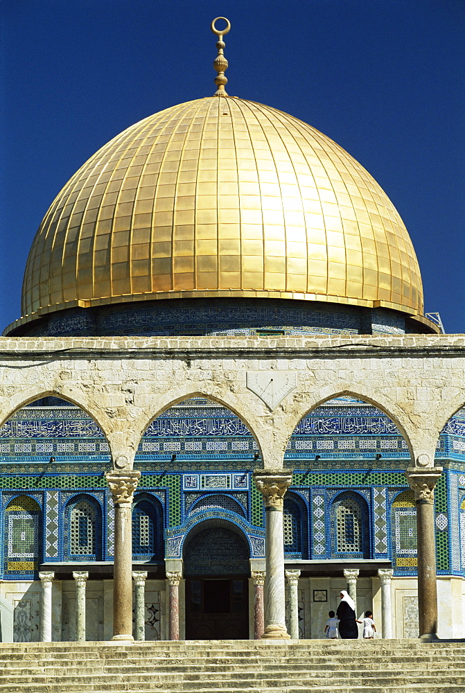 Dome of the Rock, Mosque of Omar, Temple Mount, Jerusalem, Israel, Middle East