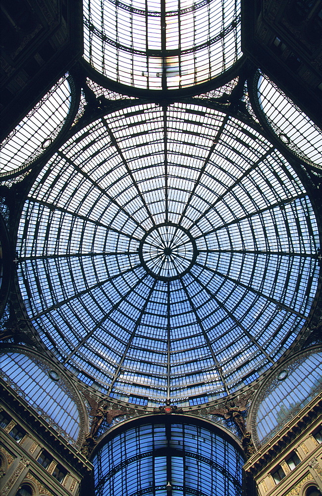 Vittorio Emanuele II Gallery dome, Naples