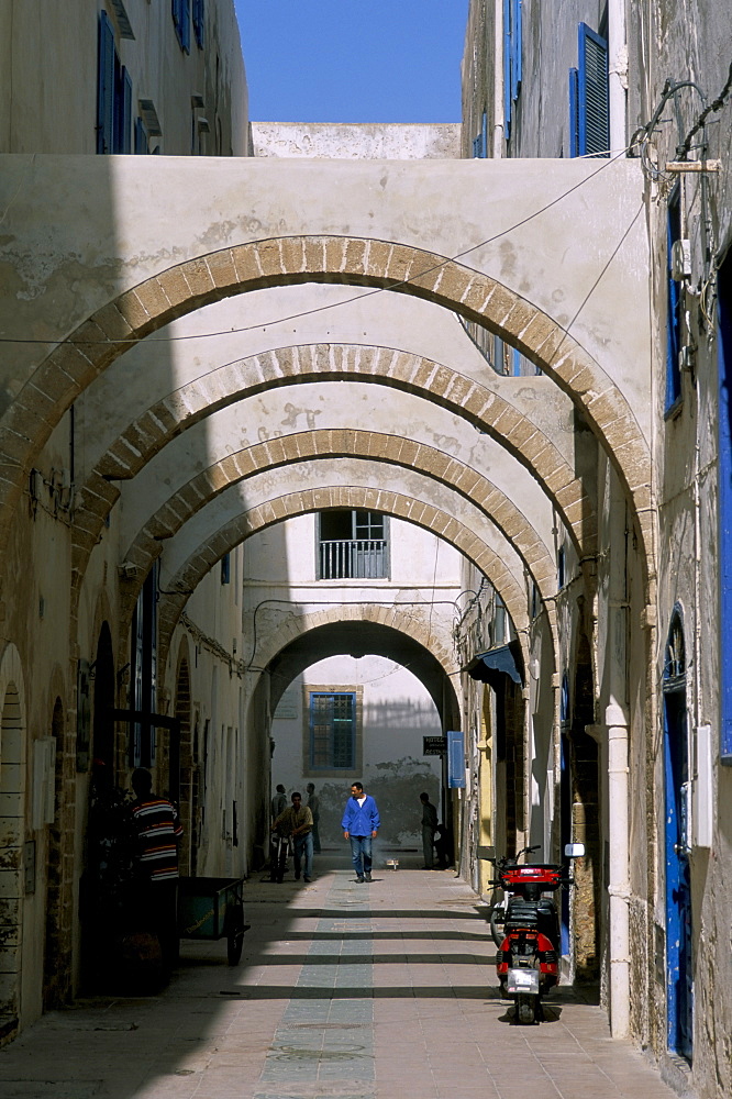 Rue de la Medina, Essaouira, Morocco, North Africa, Africa