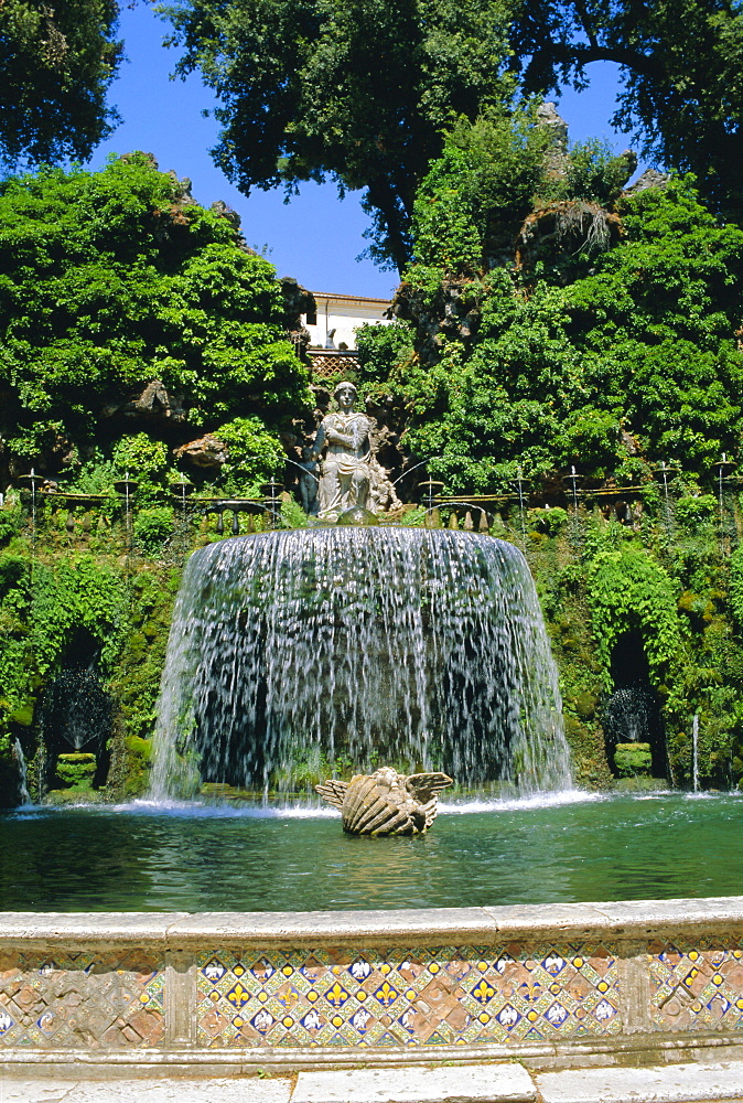 Villa d'Este, Tivoli, Lazio, Italy