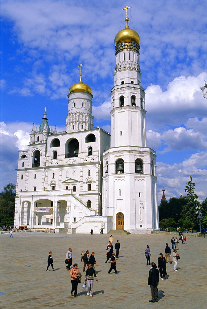 Campanile (bell tower) of Ivan the Great, Kremlin, Moscow, Russia