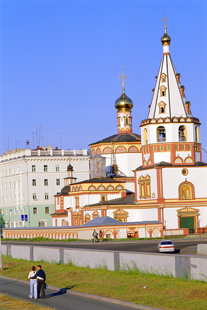 Russian Orthodox Church, Irkutsk, Siberia, Russia