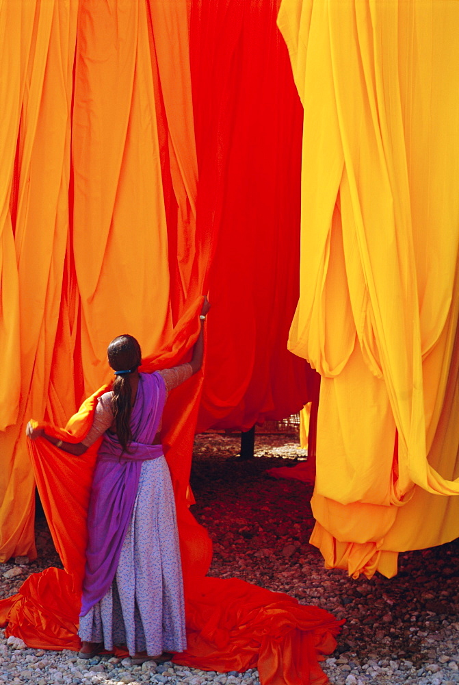 Sari garment factory, Rajasthan, India