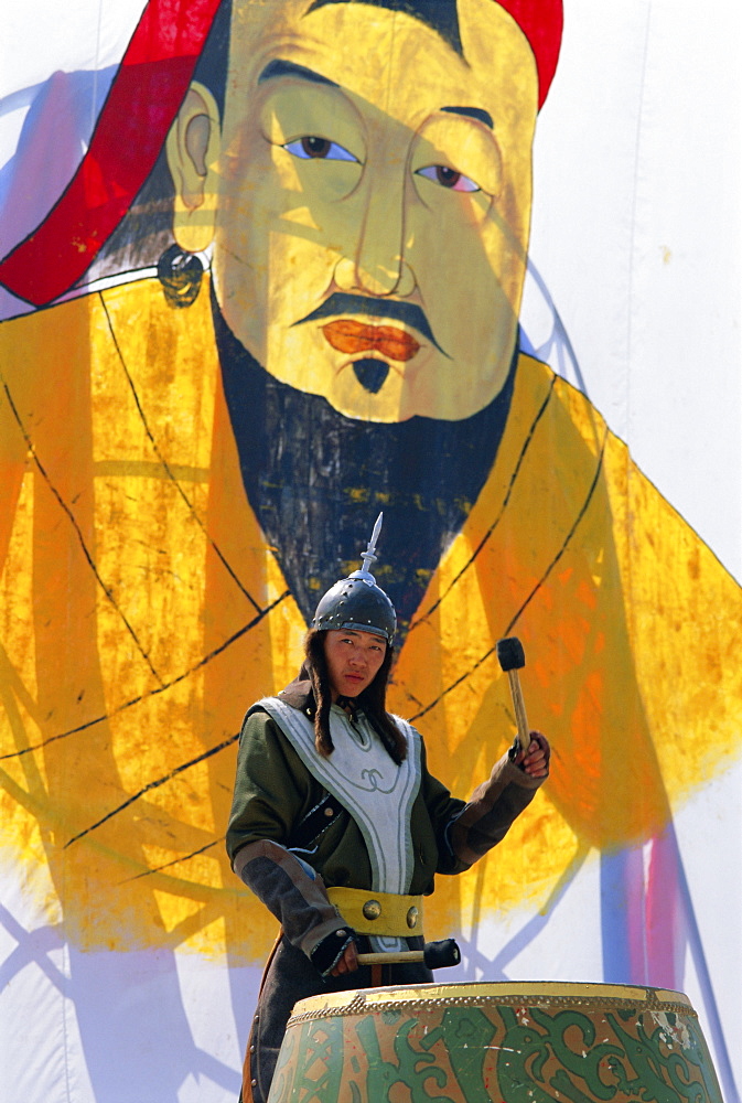 Tournament, Naadam Festival, Ulaan Baatar (Ulan Bator), Mongolia, Asia