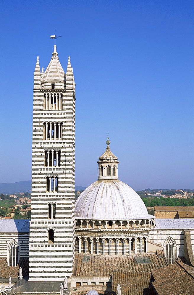 Duomo (cathedral), Siena, UNESCO World Heritage Site, Tuscany, Italy, Europe