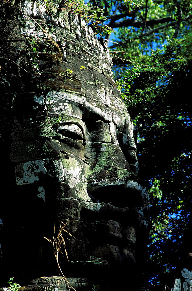 North door, Angkor, Cambodia, Asia