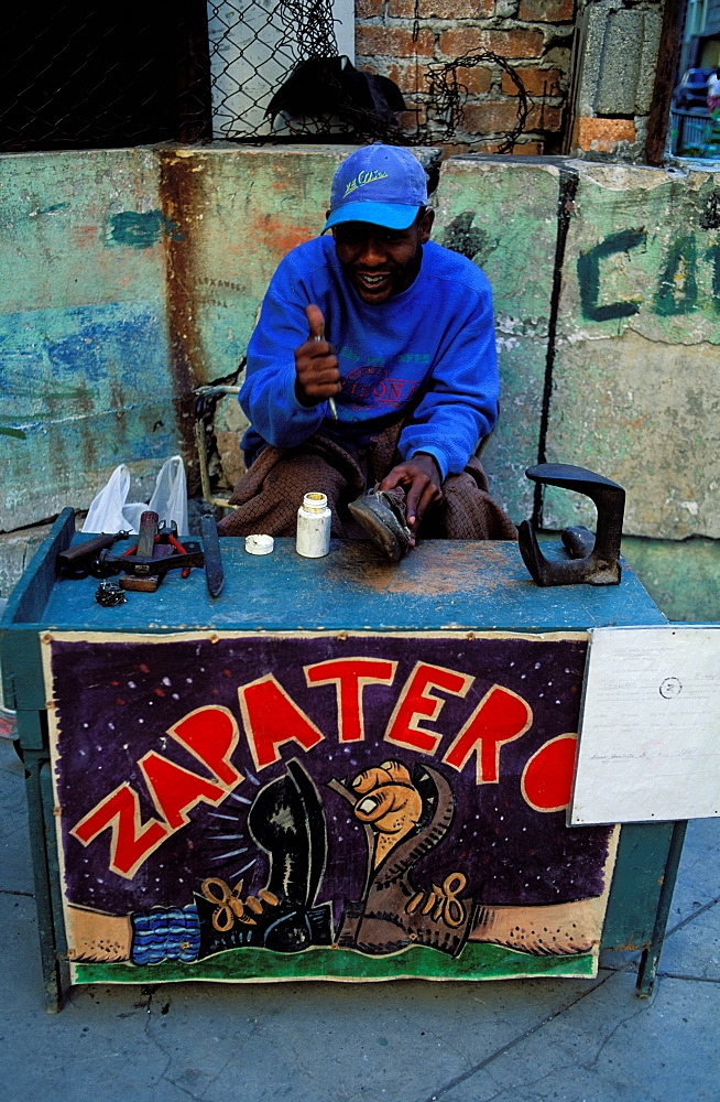 Shoemaker, Havana, Cuba, Central America