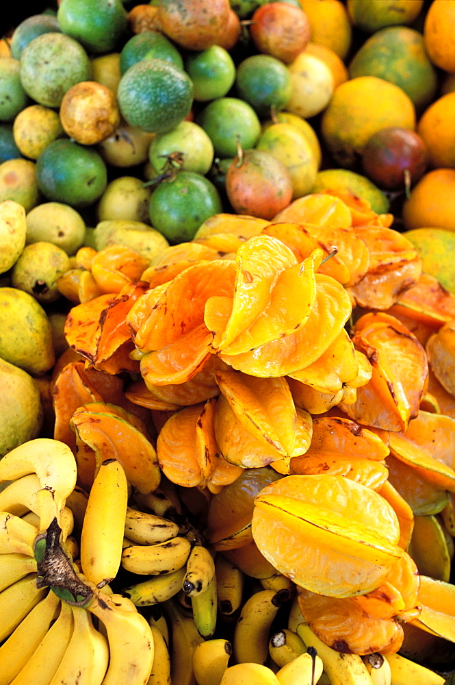 Fruit, La Darse market, Pointe a Pitre, Guadeloupe, Caribbean, Central America