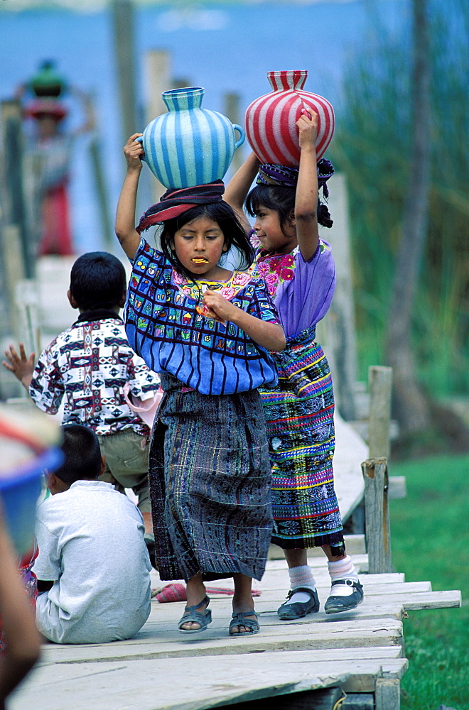 Santiago Atitlan, Lake Atitlan, Guatemala, Central America