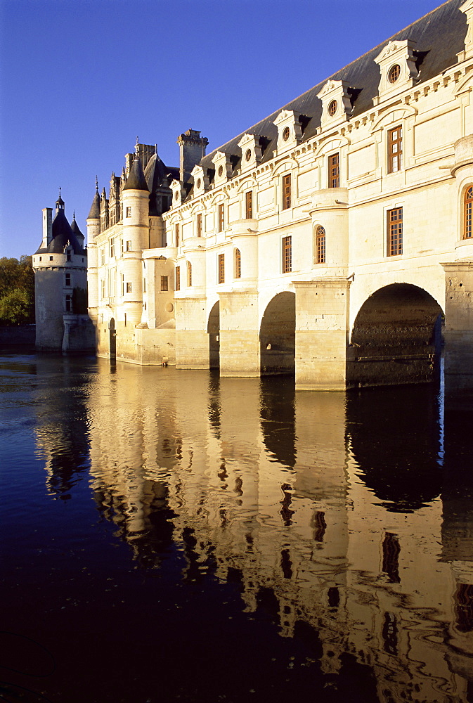 Chateau of Chenonceau, Indre et Loire, Pays de Loire, Loire Valley, France, Europe