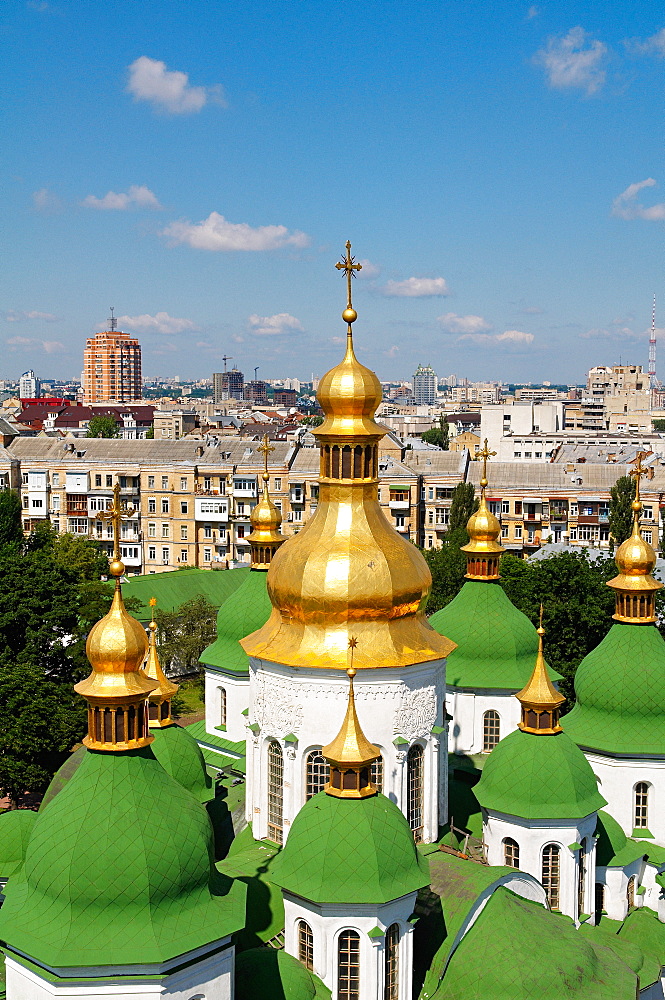 St. Sophia's Cathedral. UNESCO World Heritage Site, Kiev, Ukraine, Europe