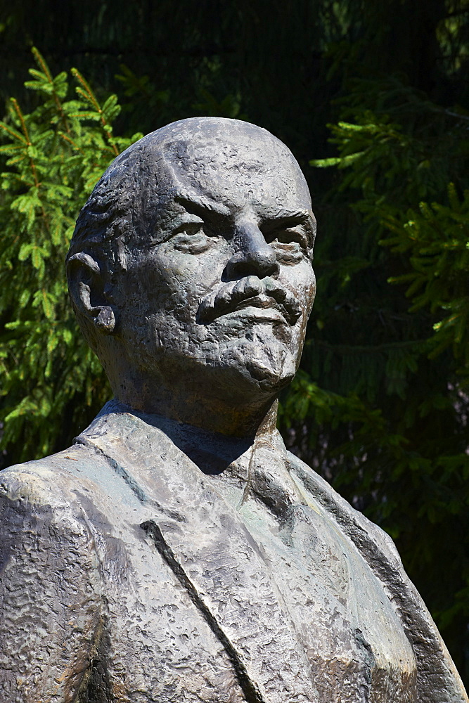 Statue of Lenin, Stalin world, Gruto Park, Druskininkai, Alytus Region, Lithuania, Europe 