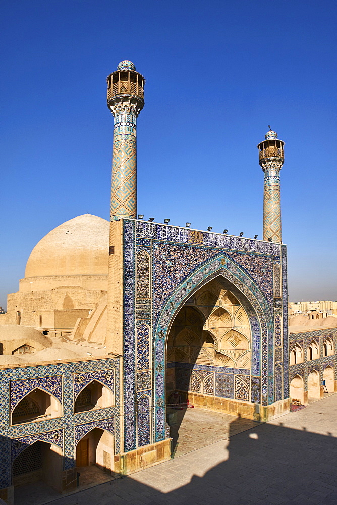 Friday Mosque, UNESCO World Heritage Site, Isfahan, Iran, Middle East