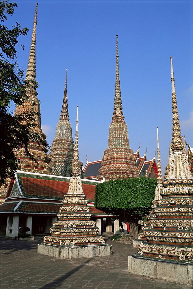 Wat Po, Bangkok, Thailand, Southeast Asia, Asia