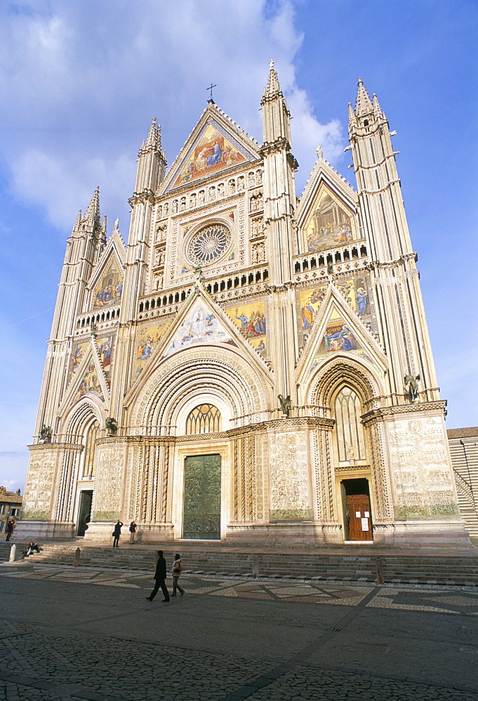 Orvieto Cathedral, Orvieto, Umbria, Italy, Europe