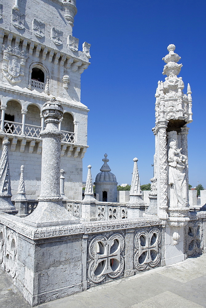 Belem Tower, UNESCO World Heritage Site, Belem, Lisbon, Portugal, Europe