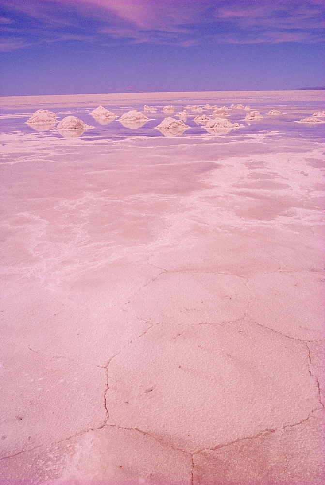 Salt lakes, Salar de Uyuni, Bolivia, South America