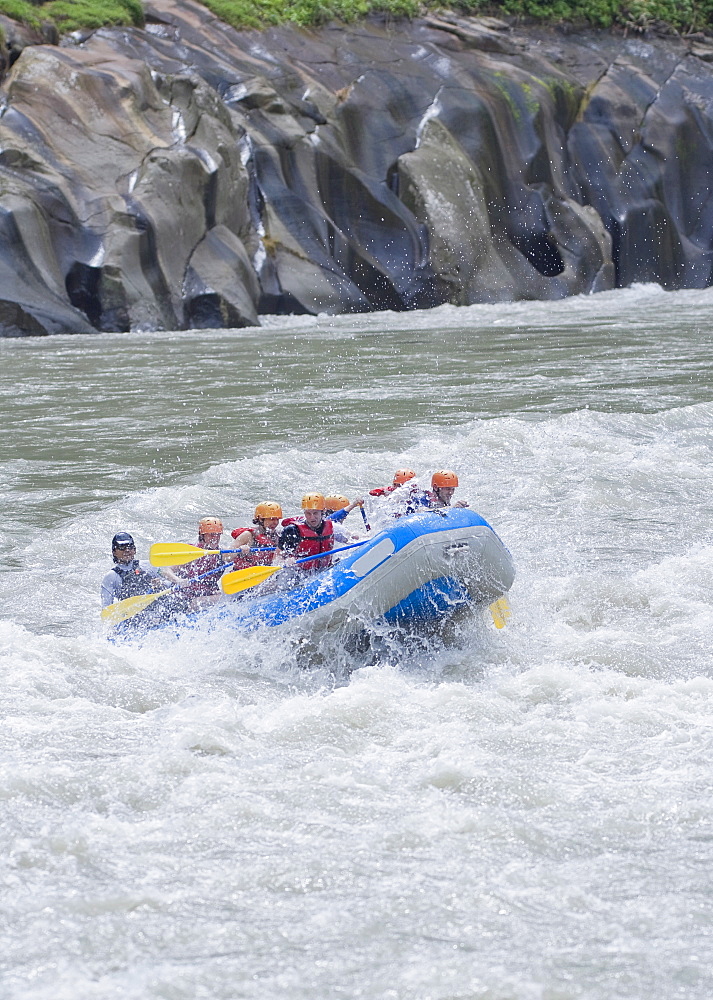 White water rafting, Pacuare River, Turrialba, Costa Rica, Central America