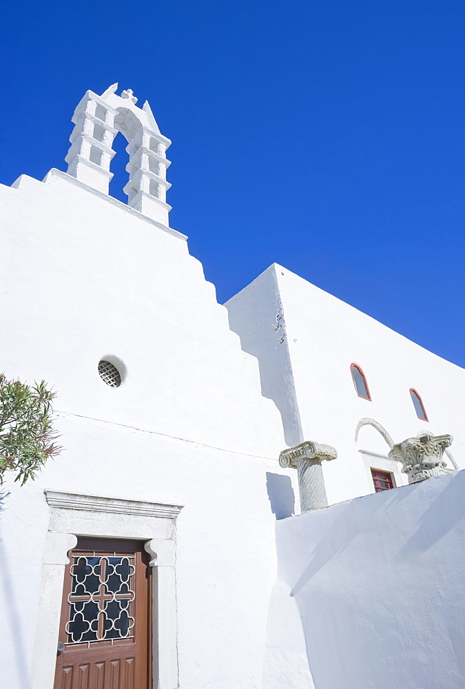 Greek Orthodox church, Hora, Amorgos, Cyclades Islands, Greek Islands, Greece, Europe