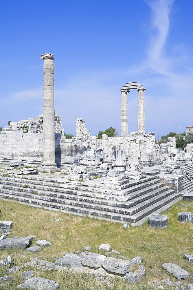 Temple of Apollo, Didyma, Anatolia, Turkey, Asia Minor, Eurasia