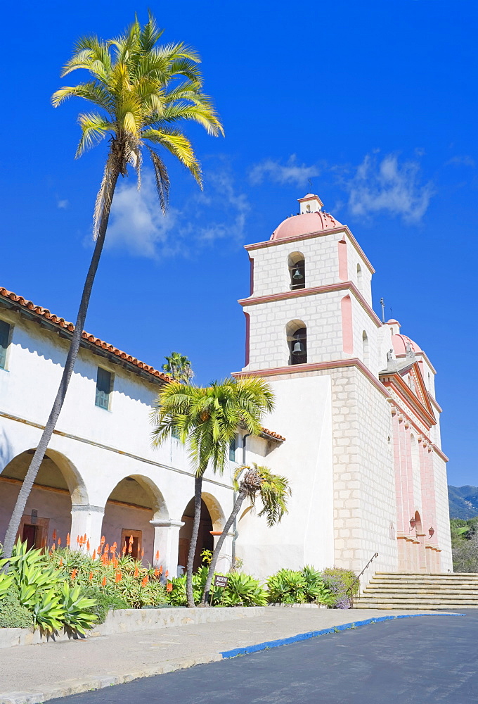 Santa Barbara Mission, Santa Barbara, California, United States of America, North America