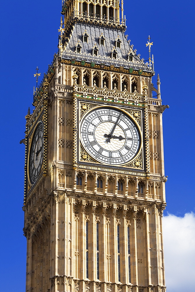 Big Ben, Westminster, UNESCO World Heritage Site, London, England, United Kingdom, Europe