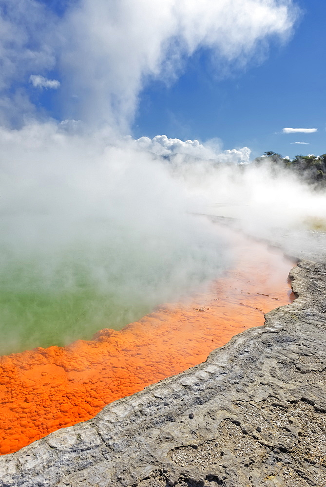 Champagne Pool, Waiotapu, Rotorua, North Island, New Zealand, Pacific