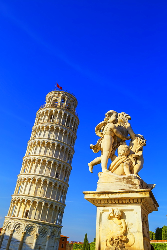 Leaning Tower, UNESCO World Heritage Site, Pisa, Tuscany, Italy, Europe