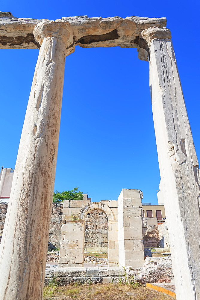 Library of Hadrian, Athens, Greece, Europe