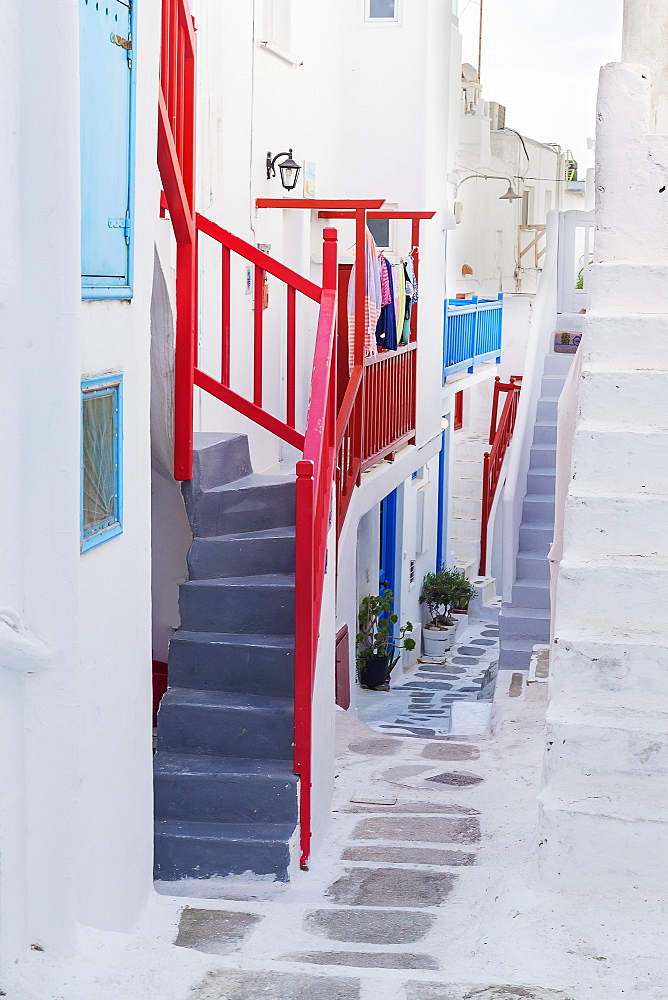 Mykonos Town, Mykonos, Cyclades Islands, Greek Islands, Greece, Europe