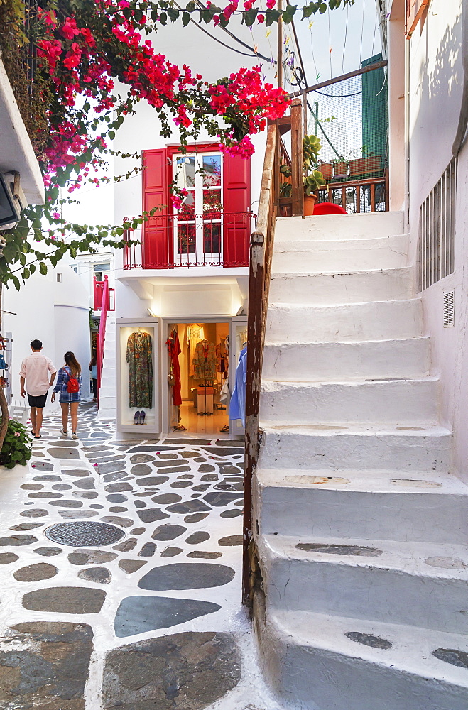 Mykonos Town, Mykonos, Cyclades Islands, Greek Islands, Greece, Europe